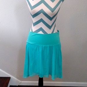 Aeropostale aqua skirt